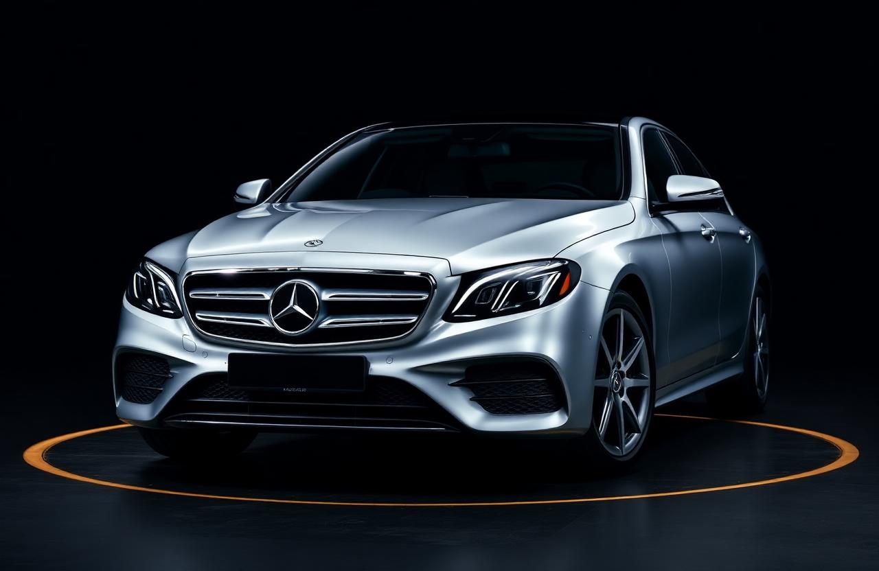 Mercedes Hybrid — Luxury Sedan